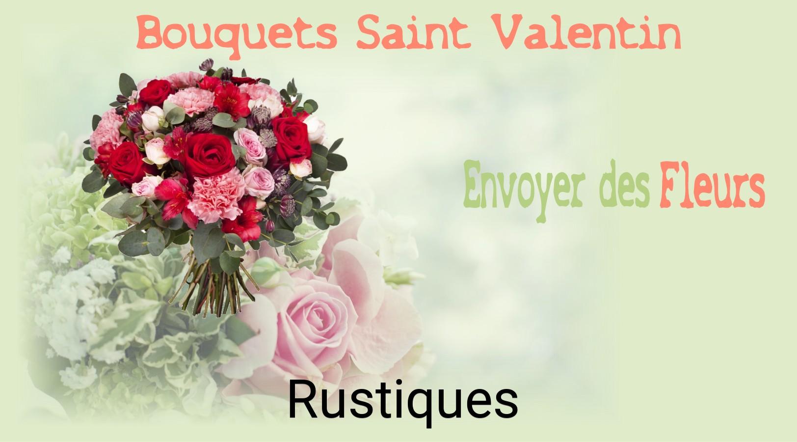 Roses de Saint-Valentin livrées à Rustiques